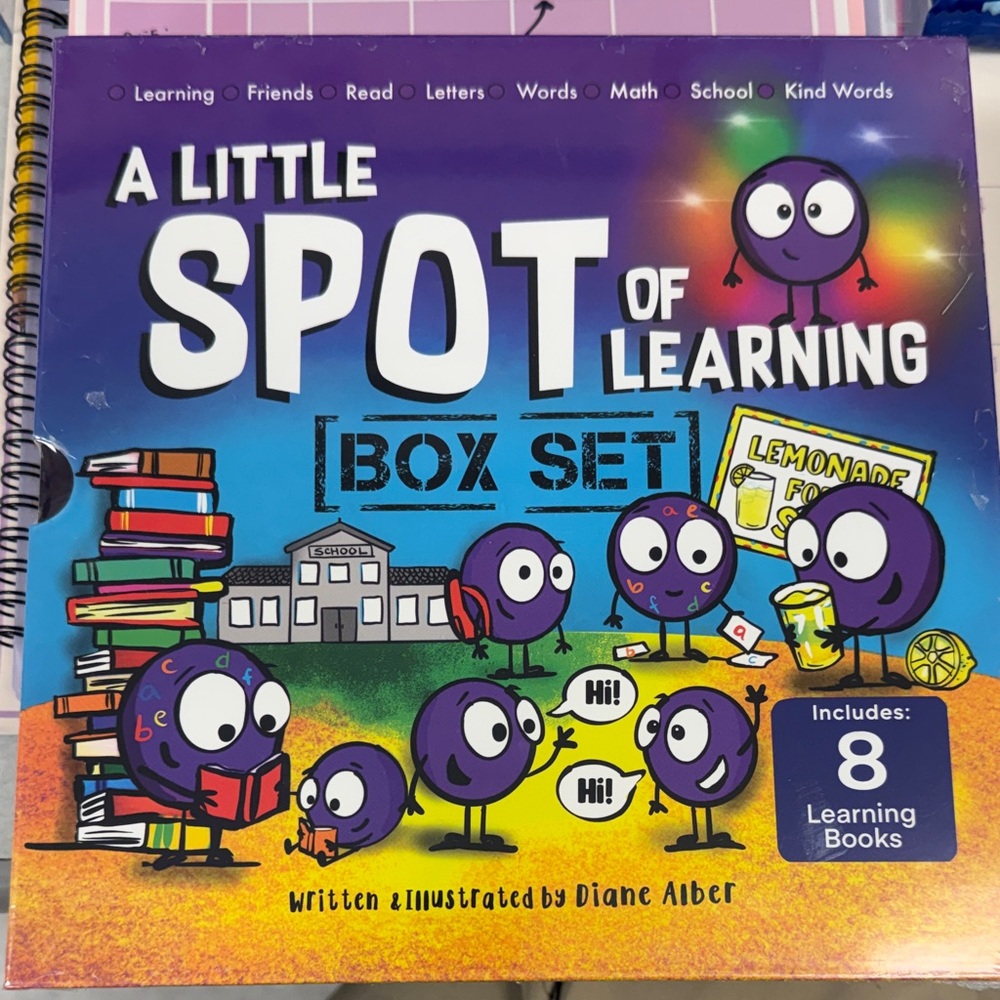 A Little Spot of Learning Box Set - Purple